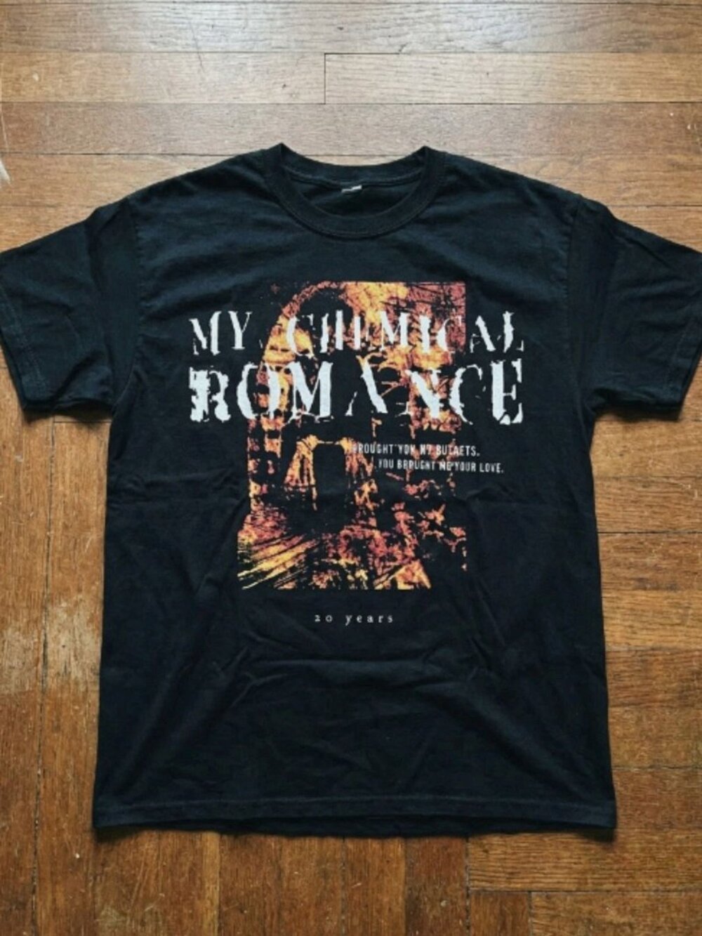 My Chemical Romance 20 Years Black Graphic Band T-Shirt Reprint